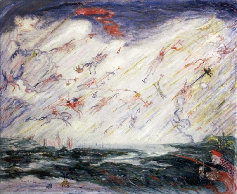 James Ensor The Ride of the Valkyries oil painting picture